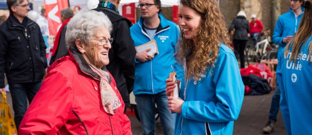 ChristenUnie campagne in gesprek